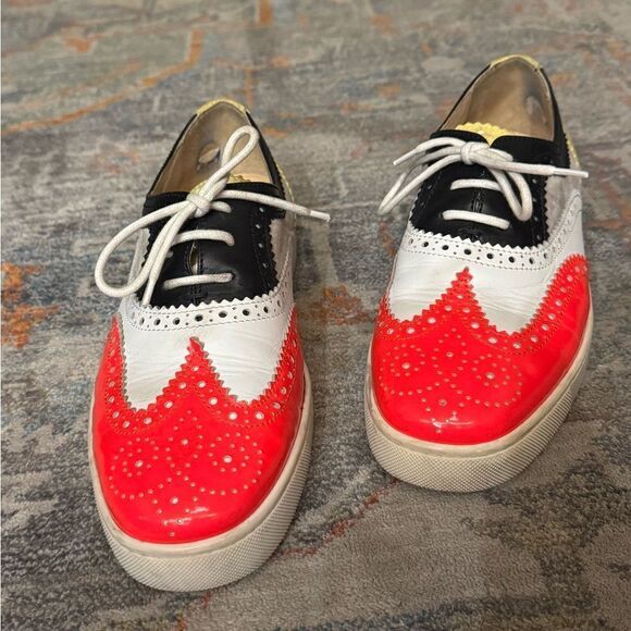 Christian Louboutin “Golfito” leather and suede sneakers size 42 (9.5) main image 5